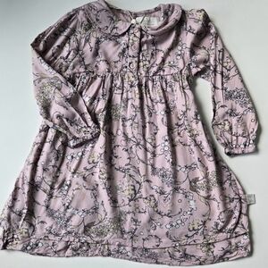Creamie 18m Floral Pink Long Sleeve Dress